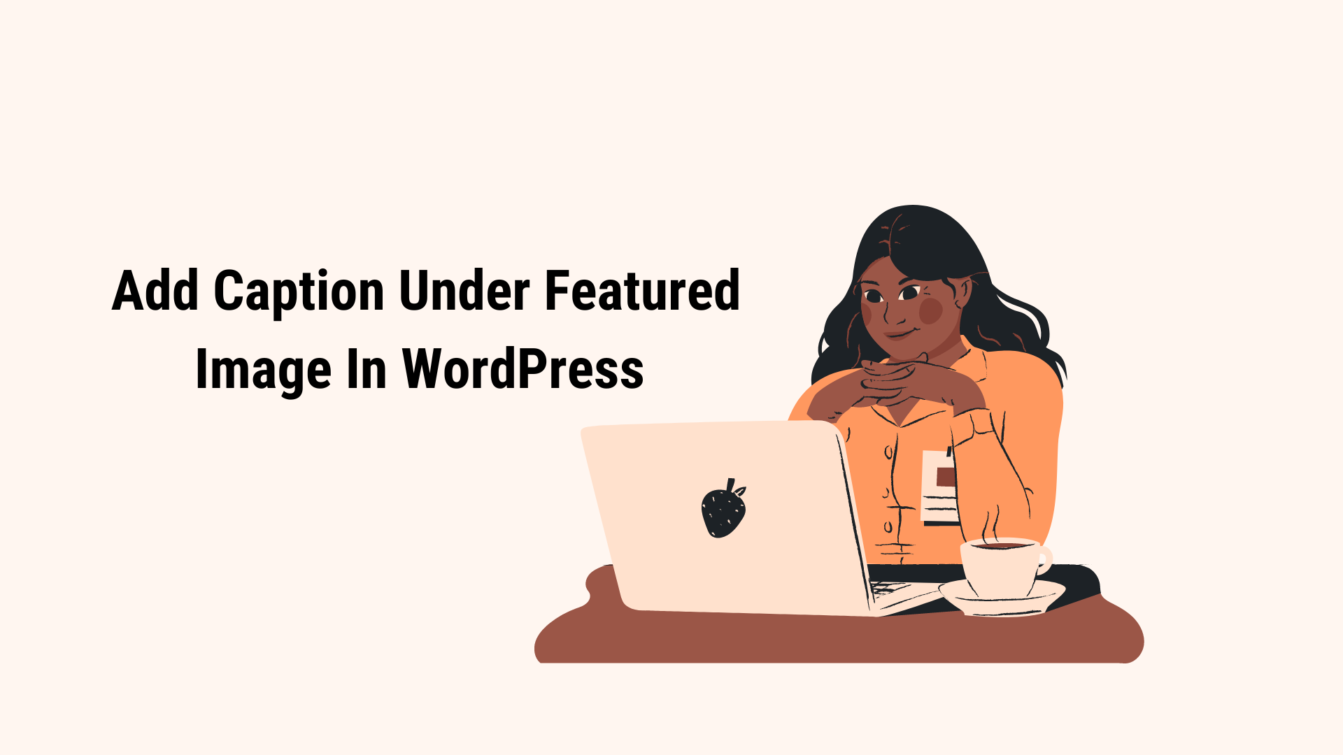 Add caption to WordPress Featured Images