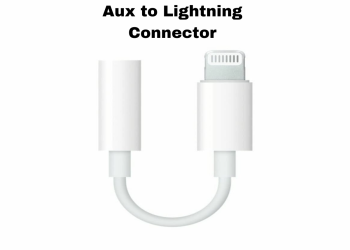 Aux to lightning connector
