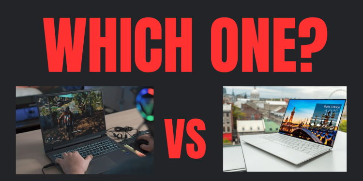 Difference between a gaming laptop and a regular laptop
