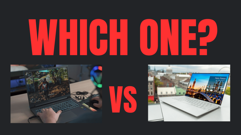 Difference between a gaming laptop and a regular laptop